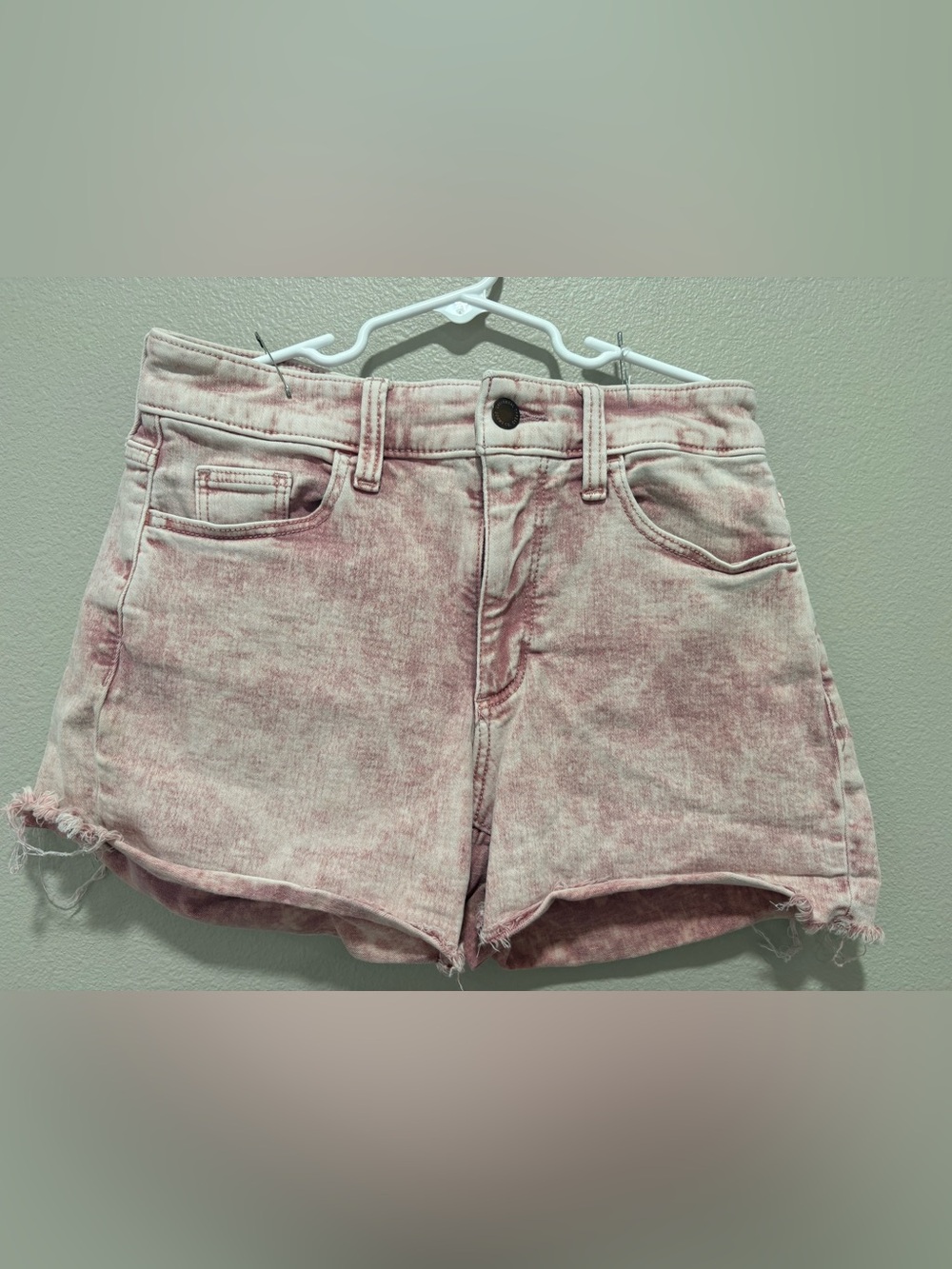 Pink Wash Denim Shorts size 4